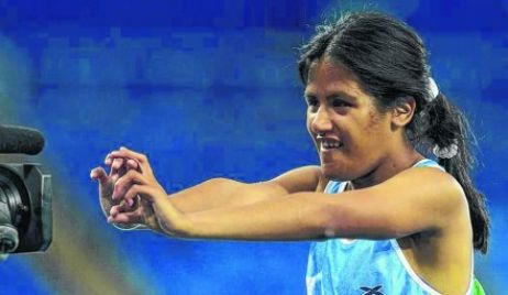 La santafesina Yanina Martínez debutó con una medalla de plata