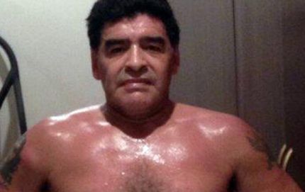 La nueva imagen de Maradona