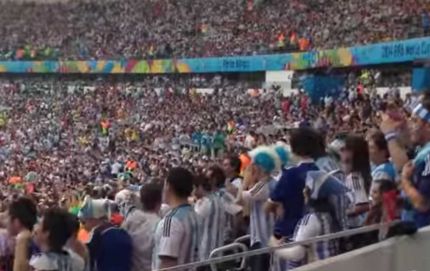 La historia del “himno” que más cantan los argentinos en el Mundial de Brasil