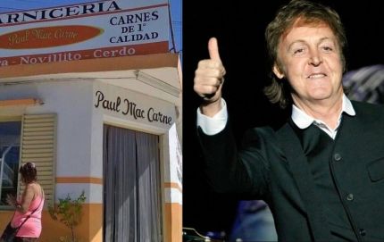 Paul McCartney, fascinado con la creatividad de un carnicero argentino
