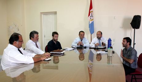 Se reunieron funcionarios del Ministerio de Seguridad y del MPA de Reconquista