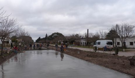 Malabrigo: Avanza la obra de pavimentación y Canal de Desagüe