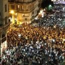 Masivas protestas contra políticas del gobierno en distintas ciudades