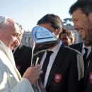 El Papa felicitó en público al plantel de San Lorenzo