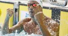 Grabich alcanzó el oro en los 100 metros libres de natación