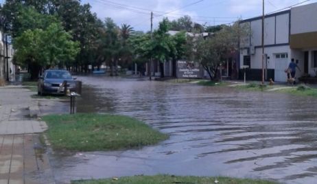 50 mm. el registro de lluvia en nuestra ciudad.