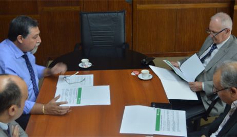 El Defensor del Pueblo se reunió con autoridades del NBSF por el adelanto en el vencimiento de tarjetas de crédito