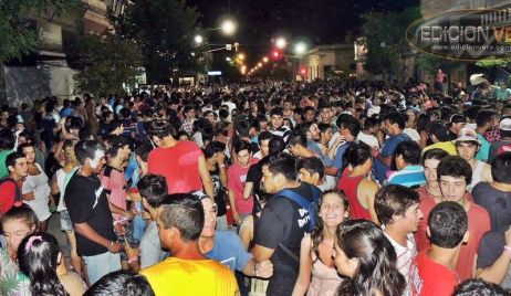 Se suspendieron los carnavales en Vera por lluvia