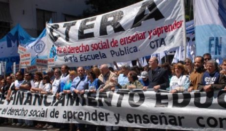 CTERA CONVOCA A UN PARO NACIONAL Y JORNADA DE PROTESTA DOCENTE DE 48 HS.: MIÉRCOLES 15 Y JUEVES 16 DE MARZO