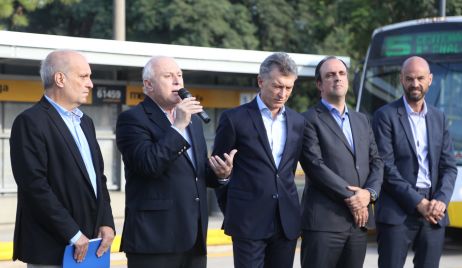 Lifschitz y Macri inauguraron MetroFé.