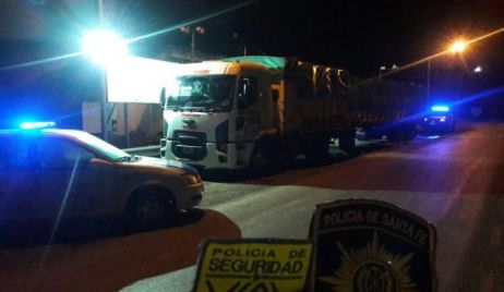 VERA: Un camionero fue detenido por manejar borracho por la ruta 11