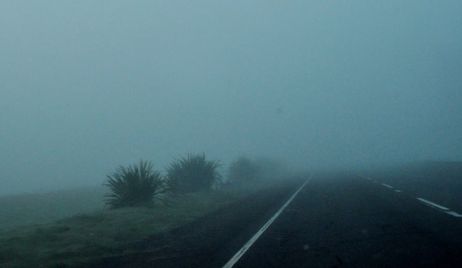 Atención: lloviznas, bruma y neblina en toda la provincia