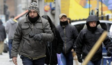 El viento empuja el frío hacia nuestra región.