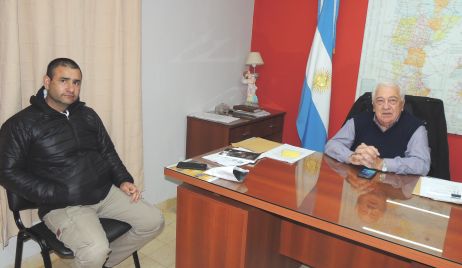 SOSA RECIBIO AL DIRECTOR DE LA UP 10