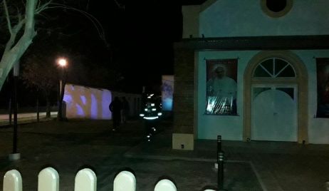 LA GALLARETA: Incendio en el Templo Parroquial “ Sagrado Corazón de Jesús”