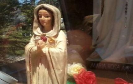 ¿Otra virgen que llora en Santa Fe?