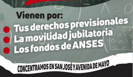 Amsafé va al paro en rechazo a la reforma previsional