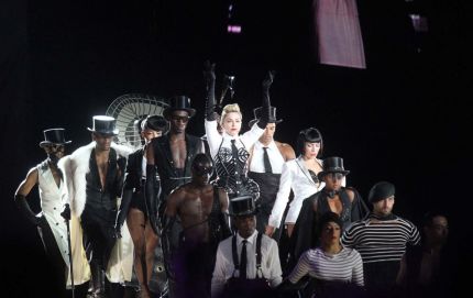 Madonna recordó a Evita en su primer gran show en River