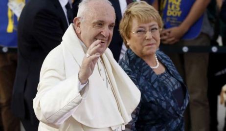 Papa Francisco llega a Chile