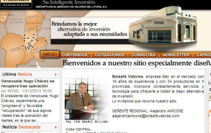 Investigan a Bolsafe Valores y detienen a su presidente