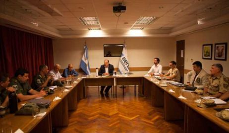 Reunión entre el SENASA y Policías Provinciales.