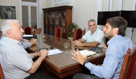 Reunión sobre la seguridad en el departamento Vera , en especial Calchaquí.