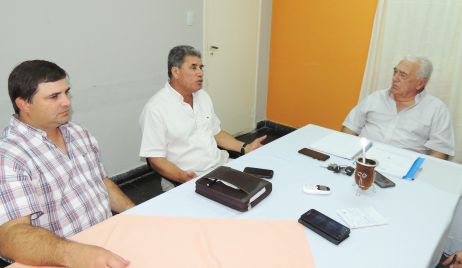 El Senador Sosa se reunión con  Sociedad Rural de Vera