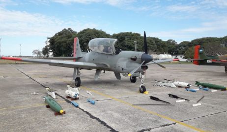 Aviones “Tucano” arribaron a la III Brigada Aérea de Reconquista