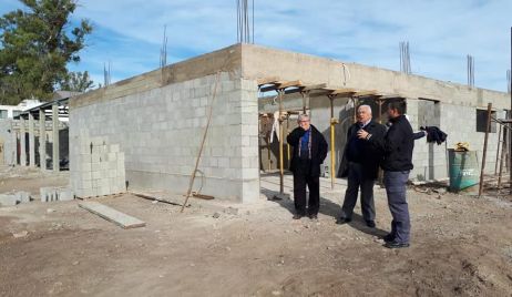 Avances de la obra de ampliación en la Unidad Penitenciaria N°10