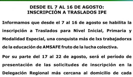 Micro de Amsafe Vera: Encuentro Docente.