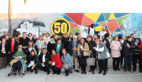 La Escuela N° 6236 festejó su cincuentenario.