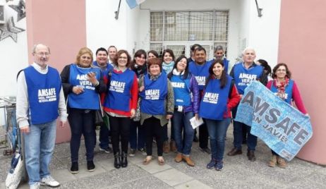 AMSAFE Obligado, Vera y San Javier reclamaron ante la Región II en defensa de las escuelas rurales