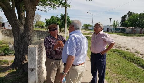 SOSA APOYÓ EL PEDIDO DE LOS VECINOS DE POZO DE LOS INDIOS PARA TENER POLICÍAS EN EL DESTACAMENTO NRO. 9.