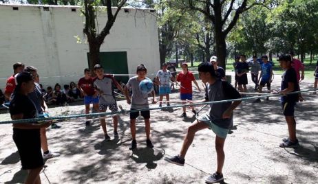 Campamento con 1er y 2do año de la E.E.S.O. 259