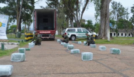 Decomisan más de 285 kilos de marihuana con destino a Santa Fe