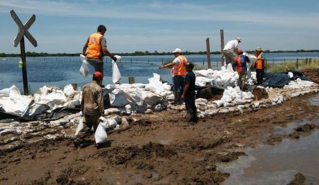 La gran masa de agua que pone en riesgo al norte santafesino