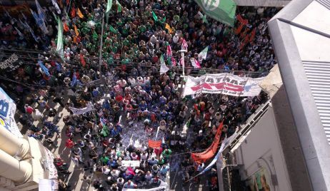 Marcha en Santa Fe contra la política económica nacional