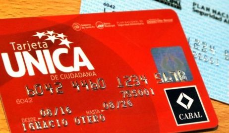 Se acreditan los fondos de la Tarjeta Única de Ciudadanía