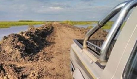 ANTE LA FALTA DE SOLUCIONES DE VIALIDAD PROVINCIAL FUE NECESARIO QUE UN PARTICULAR HABILITE UN TRAMO DE LA RUTA 31 EN INTIYACO.