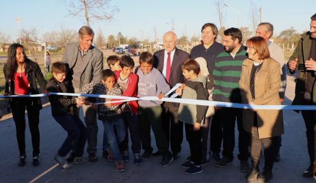 Se inauguró el nuevo acceso a la localidad de Intiyaco