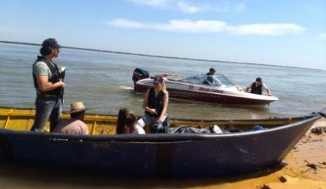  Prefectura secuestró 160 kilos de marihuana en una canoa con doble fondo