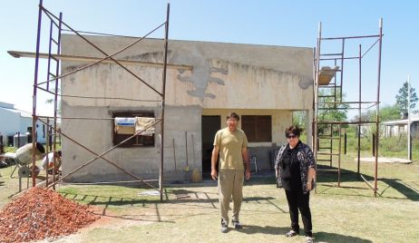 Recorrida de la Secretaria Seccional de Amsafe Vera por el norte departamental