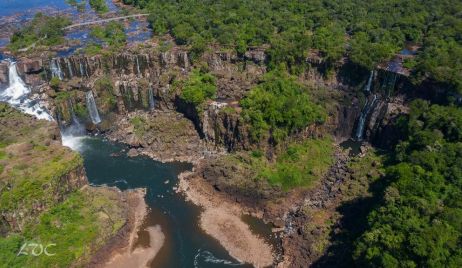 Las Cataratas tienen solo un 