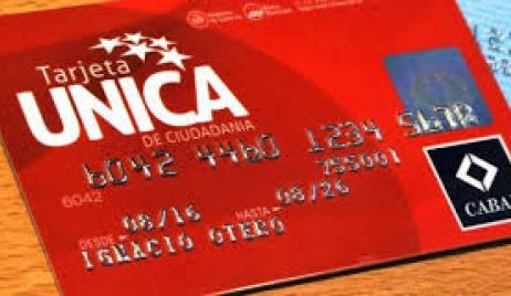 A partir de este sábado estarán dispuestos los fondos de la Tarjeta Única de Ciudadanía.