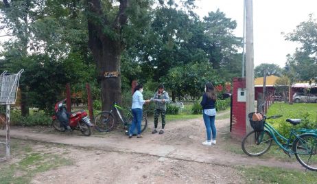 Entrega de protocolos sanitarios en geriátricos de la ciudad