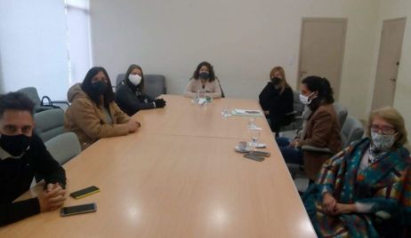 La subsecretaria de Mujeres, Géneros y Diversidad Provincial se reunió con la Intendente.