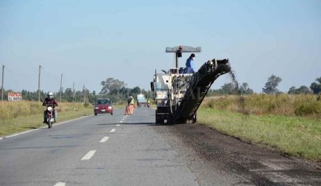 TRABAJOS DE VIALIDAD NACIONAL SOBRE LA RUTA 11 EN AVELLANEDA