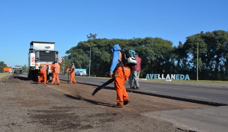 OBRAS DE LA NACIÓN SOBRE RUTA 11 EN LA PROVINCIA DE SANTA FE