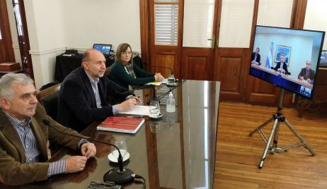 EL GOBERNADOR PEROTTI ANALIZÓ CON EL PRESIDENTE LA ESTRATEGIA QUE EN COMÚN LLEVAN ADELANTE PARA EL SALVATAJE DE LA EMPRESA VICENTIN