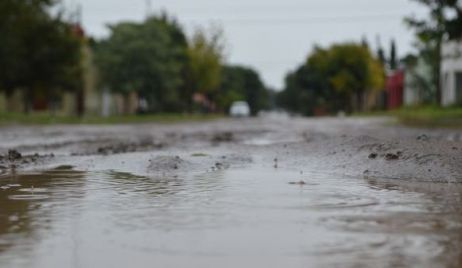 Datos de lluvia y pronóstico extendido.